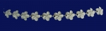Hawaiian Plumeria CZ Necklace 12mm