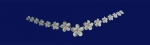 Hawaiian Plumeria CZ Necklace 10 ~ 18mm