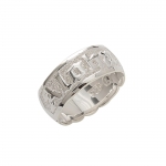 8mm ALOHA Scrolling Cut Out Edge Rings