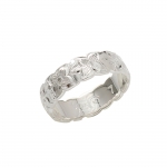 6mm Plumeria Engraving Rings