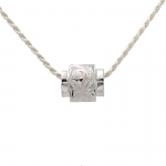 Raised Scroll Barrel Pendant