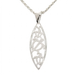 Surfboard Three Honu Engraving Pendant