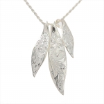 3-in-1 Leave Scroll Pendant