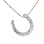 Open Horse Shoe Pendant