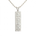 Honu Dolphin Vertical Pendant 8mm
