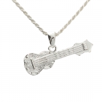 Ukulele Scroll Pendant