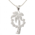 Palm Tree Lei Pendant