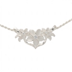 8-12-8mm Plumeria Slider Pendant