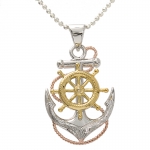 Anchor with Engraving Pendant