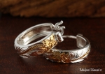 Round Scroll Earrings (S)
