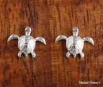 Swimming Turtle Earrings