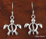 Honu Hook Earring One Tone