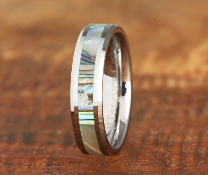 Products - Koa Wood Hawaiian Jewelry - Koa Wood Ring